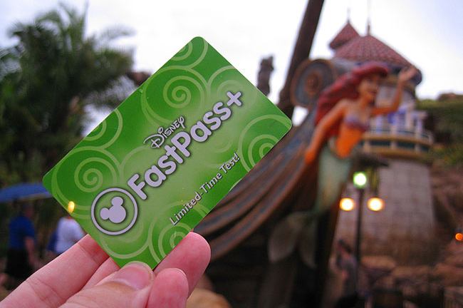 Disneyworld FastPass Card